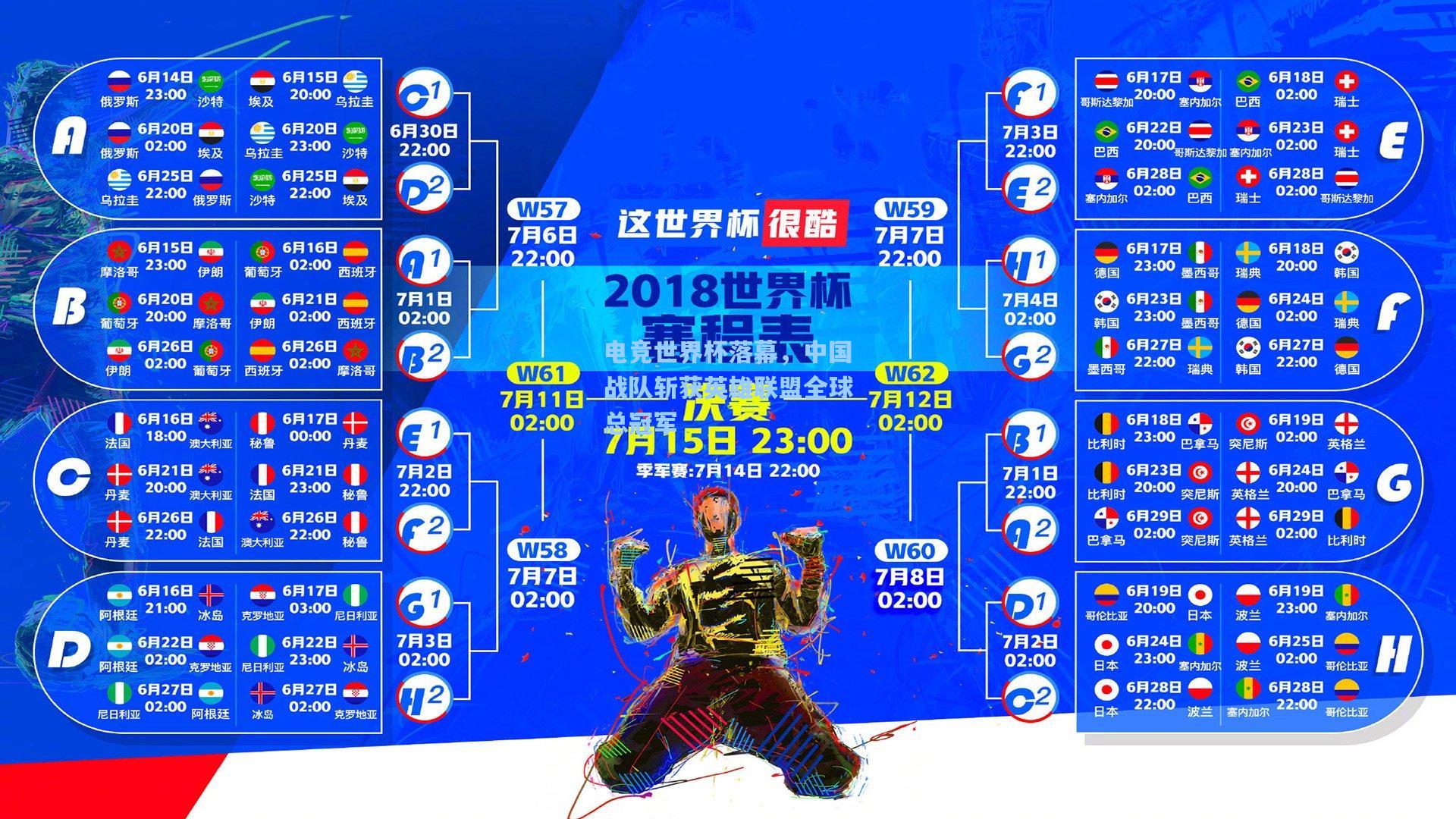 电竞世界杯落幕，中国战队斩获英雄联盟全球总冠军